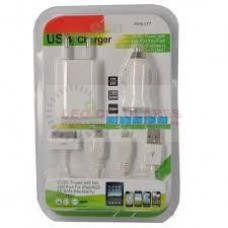 KIT CARREGADOR PARA IPHONE 3 EM 1 2G/3G/3GS